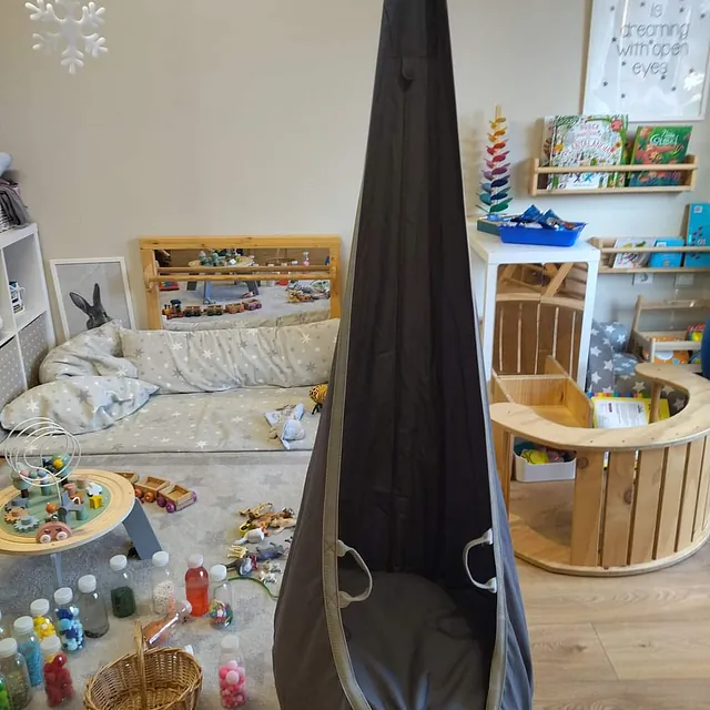 La Casa del Colibrí cuna de bebe en habitacion
