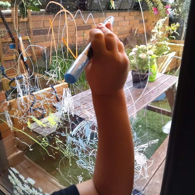 rotulador en cristal