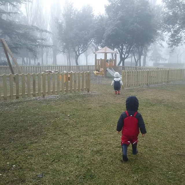 La Casa del Colibrí en la niebla