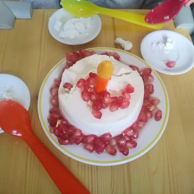 La Casa del Colibrí tarta pastel nata